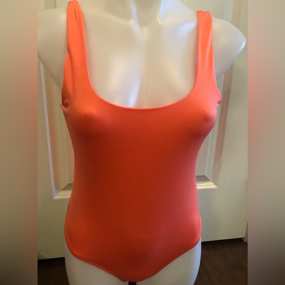 NEW Revamped Coral Sleeveless Bodysuit size Large - Picture 1 of 11